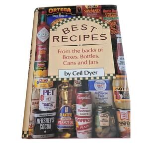 Best Recipes from the Backs of Boxes, Bottles, Cans and Jars by Ceil Dyer 1989